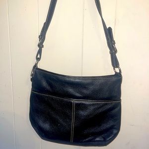 THE SAK VINTAGE Black leather Shoulder Bag